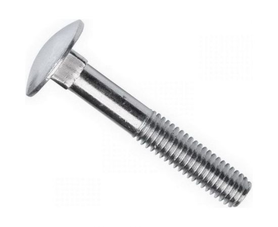 Мебельный болт Rizzel DIN 603, M8x20 цинк, 15 кг 328491 