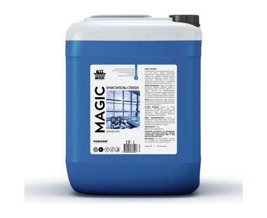 Очиститель-средство для стекол / обезжириватель стекла / стеклоочиститель концентрат CleanBox Magic 5 л 13195 