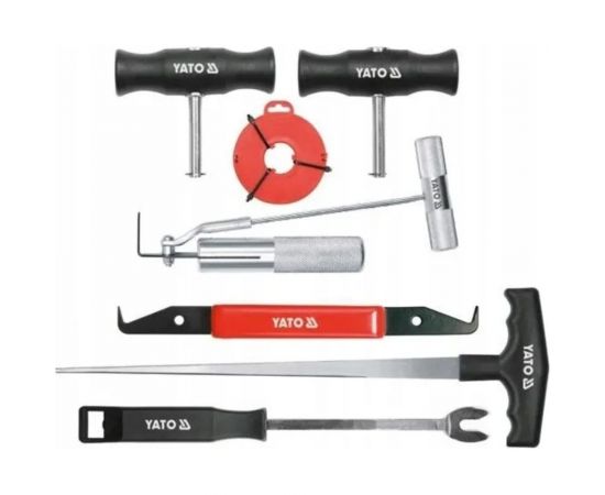 Комплект для демонтажа лобовых стекол YATO 7пр YT-0845 