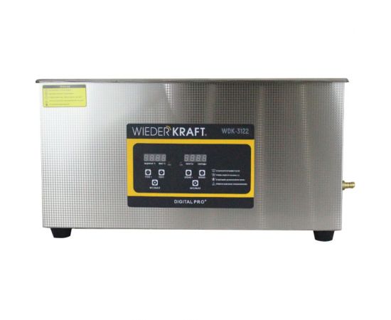 Ультразвуковая ванна WIEDERKRAFT (мойка) с подогревом 22 литра WDK-3122 