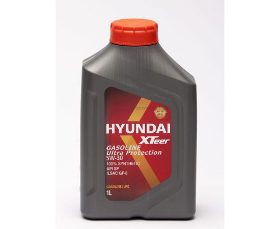 Моторное масло синтетическое Gasoline Ultra Protection 5W30, 1 л HYUNDAI XTeer 1011002 