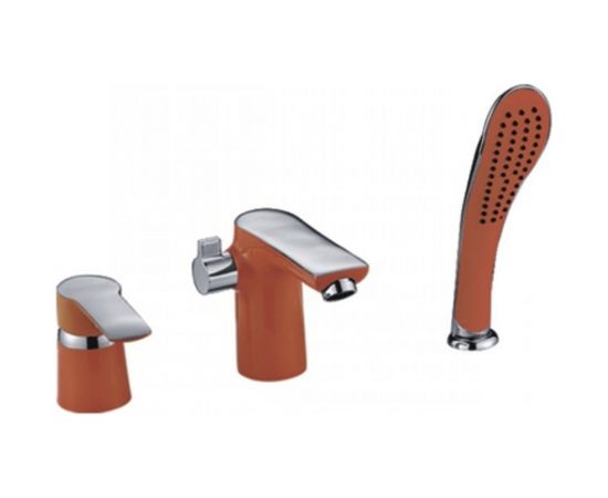 Смеситель для ванной Potato тройной, врезной P11237-10 