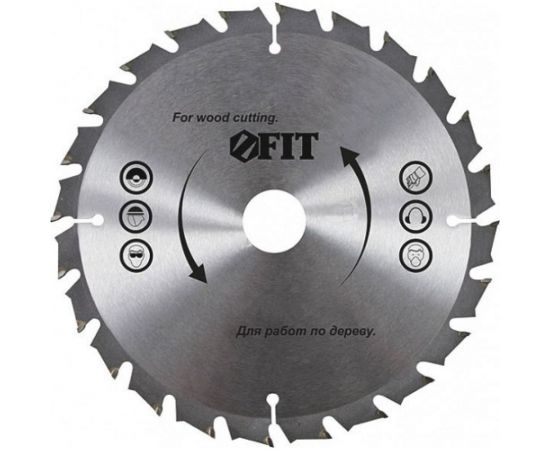 Диск пильный по дереву (210х30 мм; 36Т) для циркулярных пил Fit 37693 