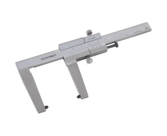 Штангенциркуль для тормозных дисков WIEDERKRAFT 0-60 мм, 0.1 мм, губки 55 мм WDK-DB601 