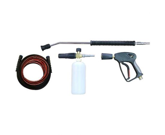 Набор для автомойки ПРАКТИК пенокомплект + шланг 10 м, 200 бар, 15 л/мин C-TECH 10-SF60-45 