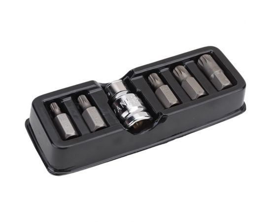 Набор бит (6 предметов; М 5-12 сплайн) СЕРВИС КЛЮЧ 76436 