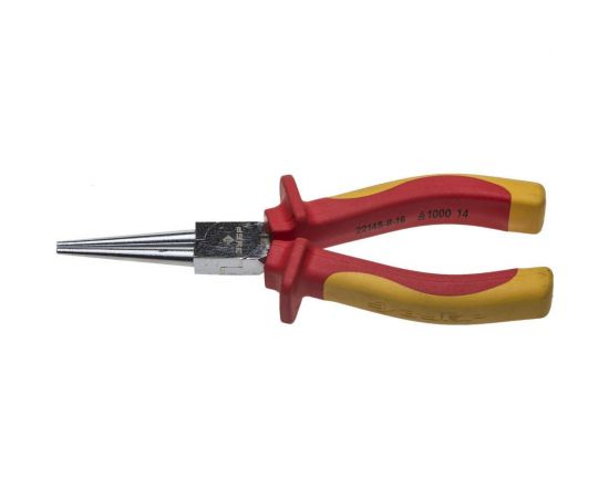 Диэлектрические круглогубцы до 1000В, 160мм Зубр ЭКСПЕРТ ЭЛЕКТРОМОНТАЖНИК 22145-8-16 