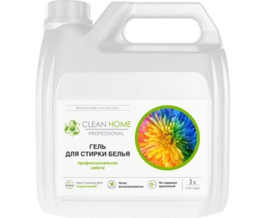 Универсальный гель для стирки CLEAN HOME канистра 3 л 379_3 