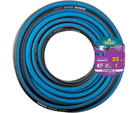 Поливочный армированный четырехслойный шланг Raco EXPERT 25 атм, 1"", 25 м 40302-1-25_z01 