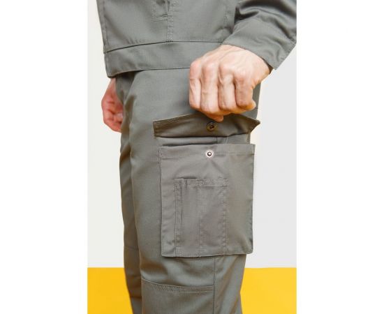 Костюм СОЮЗСПЕЦОДЕЖДА STATUS NEW, серый хаки, р. 52-54, рост 170-176 2000000112473 – изображение 15