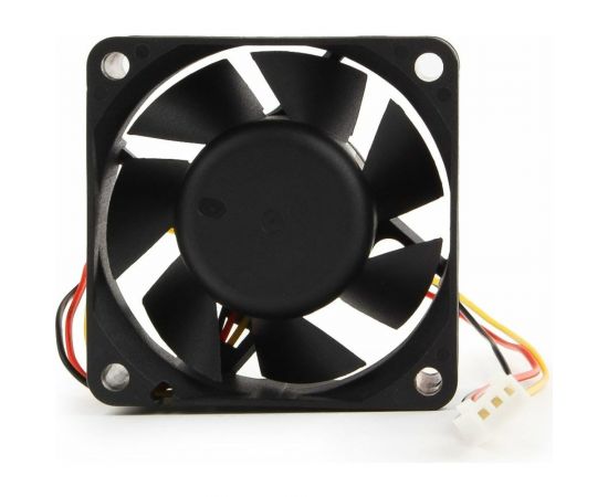 Вентилятор Gembird 60x60x25, втулка, 3 pin, провод 25 см, D6025SM-3 – изображение 2