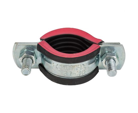Трубный хомут высокой нагрузки КРЕП-КОМП Т 1"", 31-36 мм, М12, 1 шт. TR1 M12HDТ51 – изображение 4