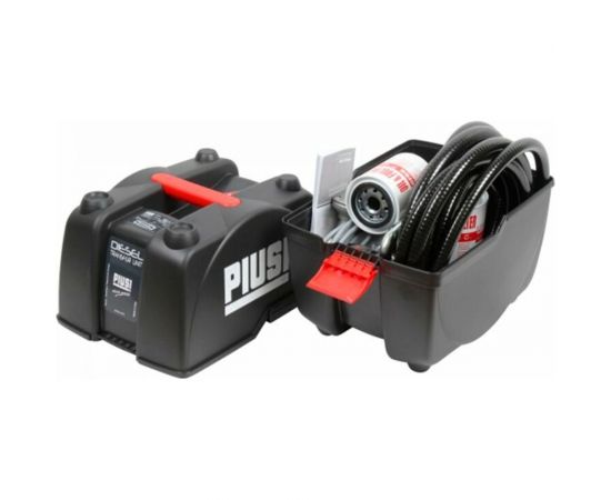 Мобильный комплект для перекачки топлива с фильтром PIUSI Piusibox PRO 12 V F0023101B – изображение 2