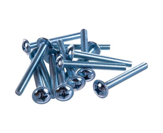 Винт с прессшайбой КРЕП-КОМП шлиц KOMBI DIN967 6х50 14шт вм650мф – изображение 2