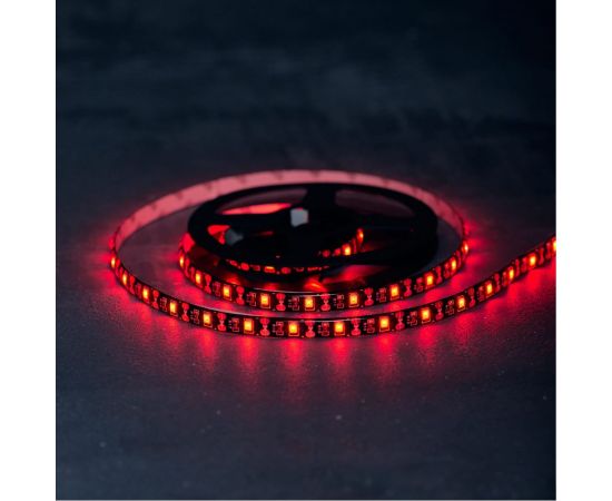 Светодиодная лента Lamper LED USB 5В, 1 м, 8 мм, IP65, SMD 2835, 60 LED/m, свет красный 141-381 – изображение 10