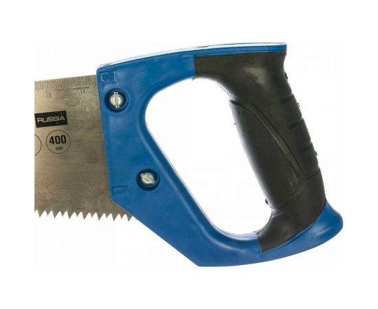Ножовка по дереву шаг 5 TPI 4.5 мм 400мм СИБИН 15055-40 – изображение 4