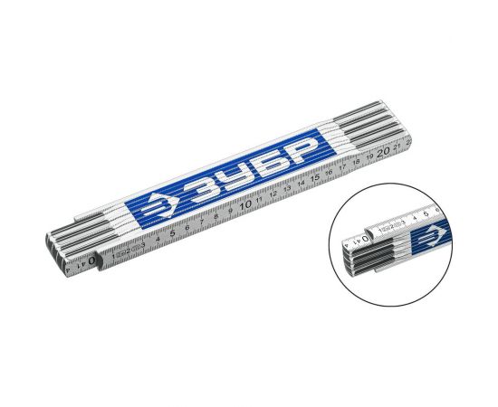 Складной деревянный метр ЗУБР 2м 3424-2_z02 – изображение 2
