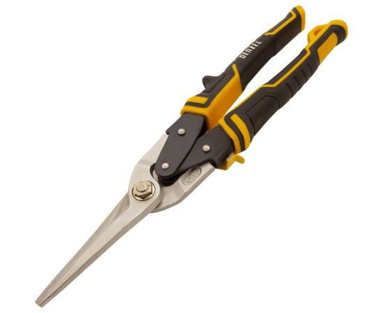 Ножницы по металлу Denzel 315мм, прямой проходной рез, сталь-CrMo, трехкомп.рук-ки 78373 – изображение 2