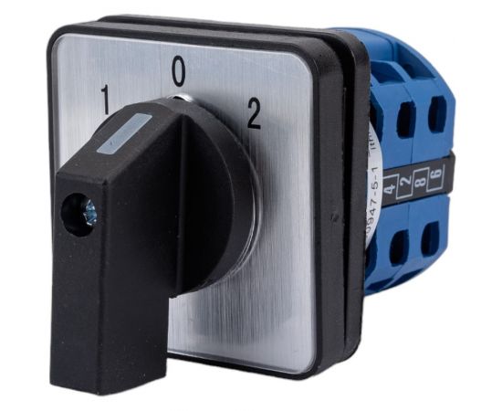 Переключатель CHINT кулачковый LW32-10/2 10А 2Р "1-0-2" 425137 – изображение 4