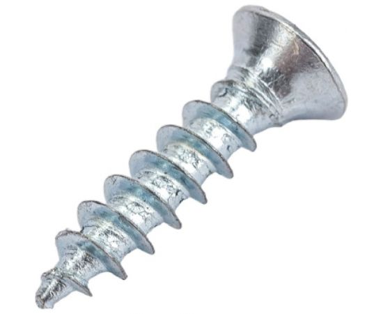 Саморез КРЕП-КОМП белый цинк, POZY, 2,5x12, 500 шт. бд2512мф – изображение 3