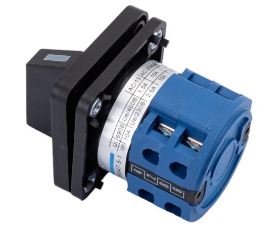 Переключатель CHINT кулачковый LW32-10/2 10А 2Р "1-0-2" 425137 – изображение 6