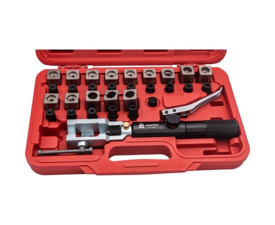 Набор для развальцовки трубок с гидроприводом 30 предметов МАСТАК 102-10031C – изображение 3