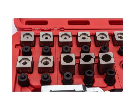 Набор для развальцовки трубок с гидроприводом 30 предметов МАСТАК 102-10031C – изображение 9