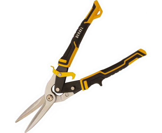 Ножницы по металлу Denzel 315мм, прямой проходной рез, сталь-CrMo, трехкомп.рук-ки 78373 – изображение 5