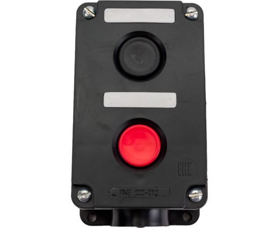 Кнопочный пост ПКЕ TDM 222-2 У2, красная и черная кнопки, IP54 SQ0742-0011 – изображение 4