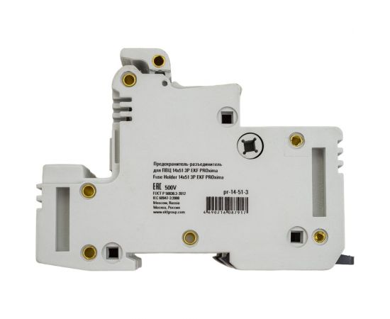 Предохранитель-разъединитель для ПВЦ EKF PROxima 14x51, 3P pr-14-51-3 – изображение 2