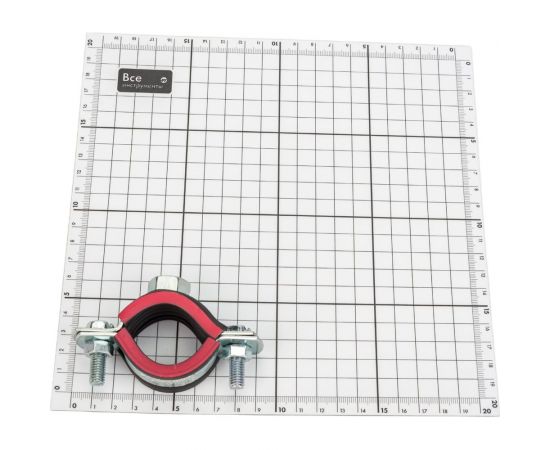 Трубный хомут высокой нагрузки КРЕП-КОМП Т 1"", 31-36 мм, М12, 1 шт. TR1 M12HDТ51 – изображение 2