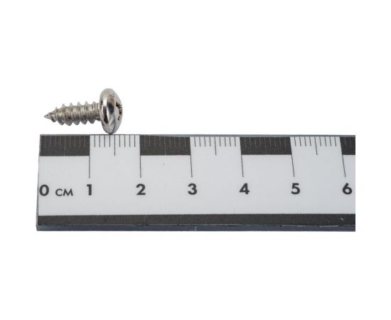 Саморез с полукруглой головкой КРЕП-КОМП нержавейка DIN7981 А2 4,8х13 1000шт шпн4813 – изображение 2