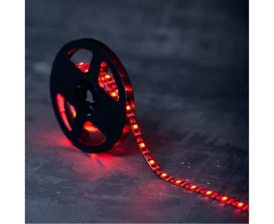 Светодиодная лента Lamper LED USB 5В, 1 м, 8 мм, IP65, SMD 2835, 60 LED/m, свет красный 141-381 – изображение 7