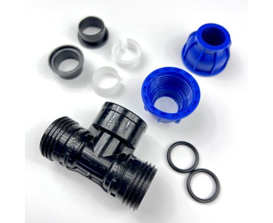 Тройник ПНД переходной 20 - ВР 3/4" - 20 Boutte 2228944 – изображение 6