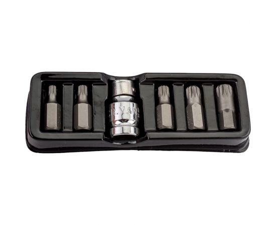 Набор бит (6 предметов; М 5-12 сплайн) СЕРВИС КЛЮЧ 76436 – изображение 2
