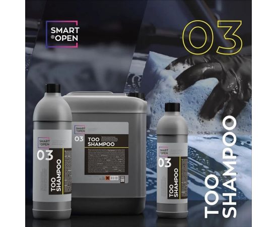 Автошампунь для ручной мойки Smart Open 03 TOO SHAMPOO 1л 15031 – изображение 5