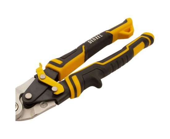 Ножницы по металлу Denzel 315мм, прямой проходной рез, сталь-CrMo, трехкомп.рук-ки 78373 – изображение 3