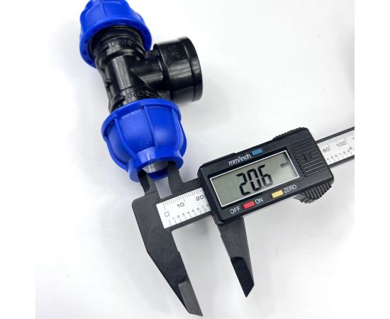 Тройник ПНД переходной 20 - ВР 3/4" - 20 Boutte 2228944 – изображение 3