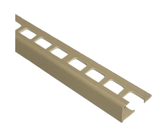 Профиль для плитки наружный DECONIKA 8 мм 2.5 м 008-G Слоновая кость глянец Д-Пл8-Н 008-G СЛК Г 