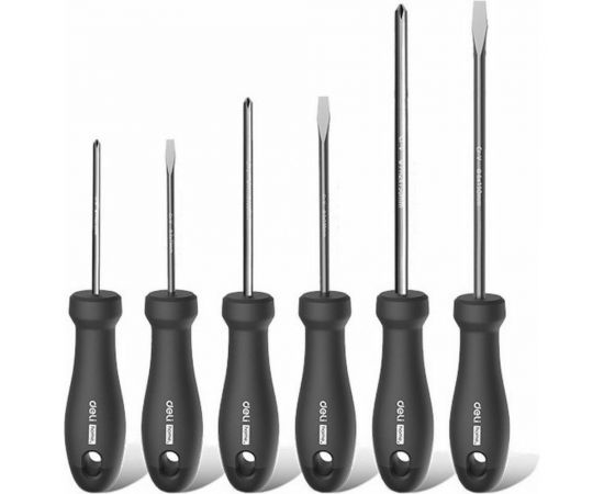 Набор отверток DELI Home Series Black HT1006 6 шт. 104596 