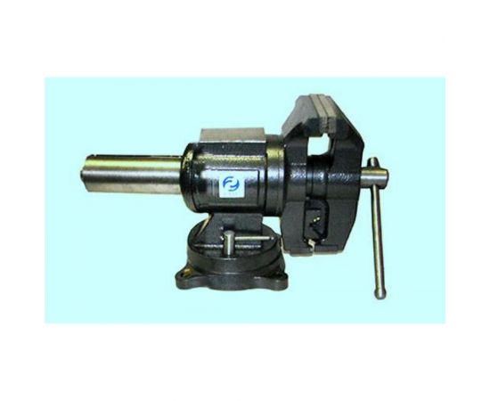 Слесарные тиски CNIC 125 мм 5дюйм поворотные в двух плоскостях с наковальней облегченные LTD0005L 35144 