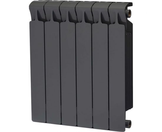 Биметаллический радиатор RIFAR 03 Monolit 500-6, титан RM50063/47012 