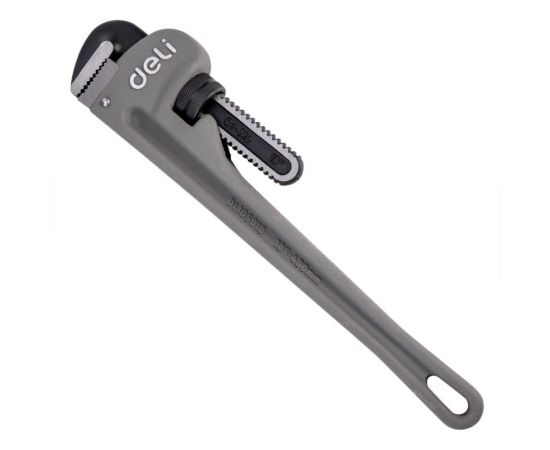 Трубный ключ Стиллсона DELI DL105018 облегченный, 405 мм ширина захвата 60 мм, алюминиевый сплав + CrMo 114787 