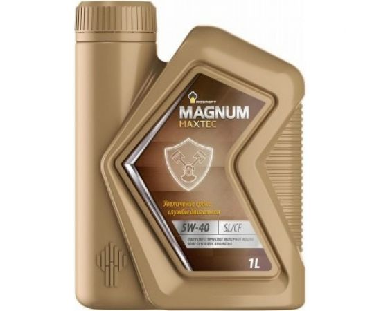 Моторное масло РОСНЕФТЬ Magnum Maxtec 5W-40 SL-CF п-синт. кан. 1 л 40814632 