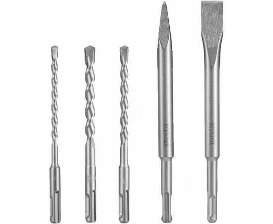Буры и долота RAKSP05 (5 шт; SDS+) Ryobi 5132004837 