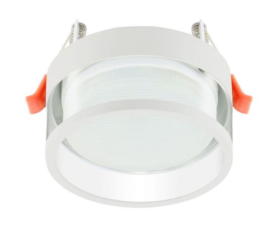 Встраиваемый светильник ЭРА KL82 под лампу GX53 WH, белый Б0049011 