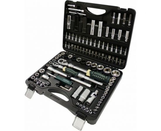 Набор торцевых головок и 6-гранных вставок Rockforce 108 предметов RF-41082-5L 