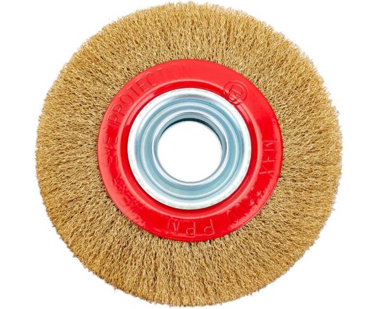 Щетка корщетка плоская YIDA 150x32 мм, мягкая проволока TORGWIN T137145 