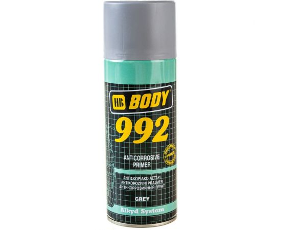 Аэрозольный грунт HB BODY 992 1К серый, 0.4 л 5100799200 