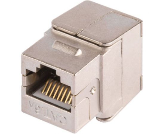 Модуль Keystone NIKOMAX категория 6a, RJ45/8P8C, металлик NMC-KJSA2-ET-MT 